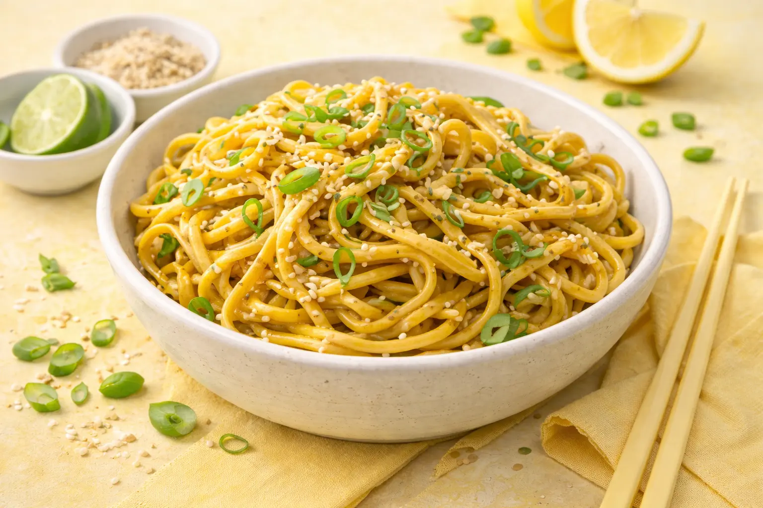 Honey Ginger Noodles